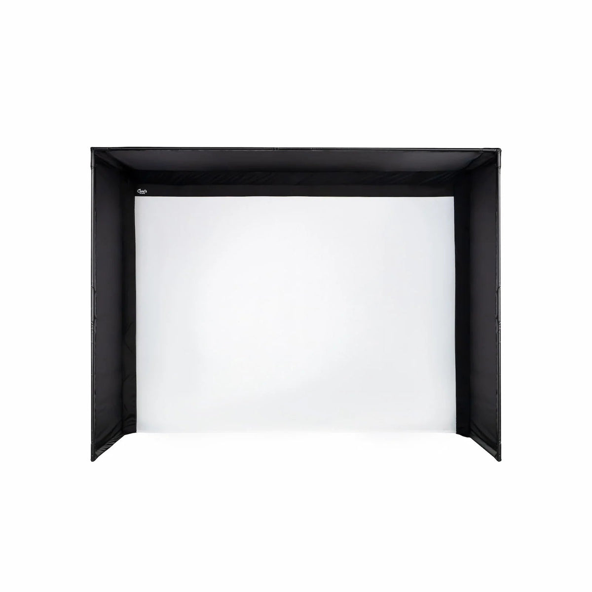 Carl's Place: DIY Golf Simulator Enclosure Kit with Impact Screen - front view