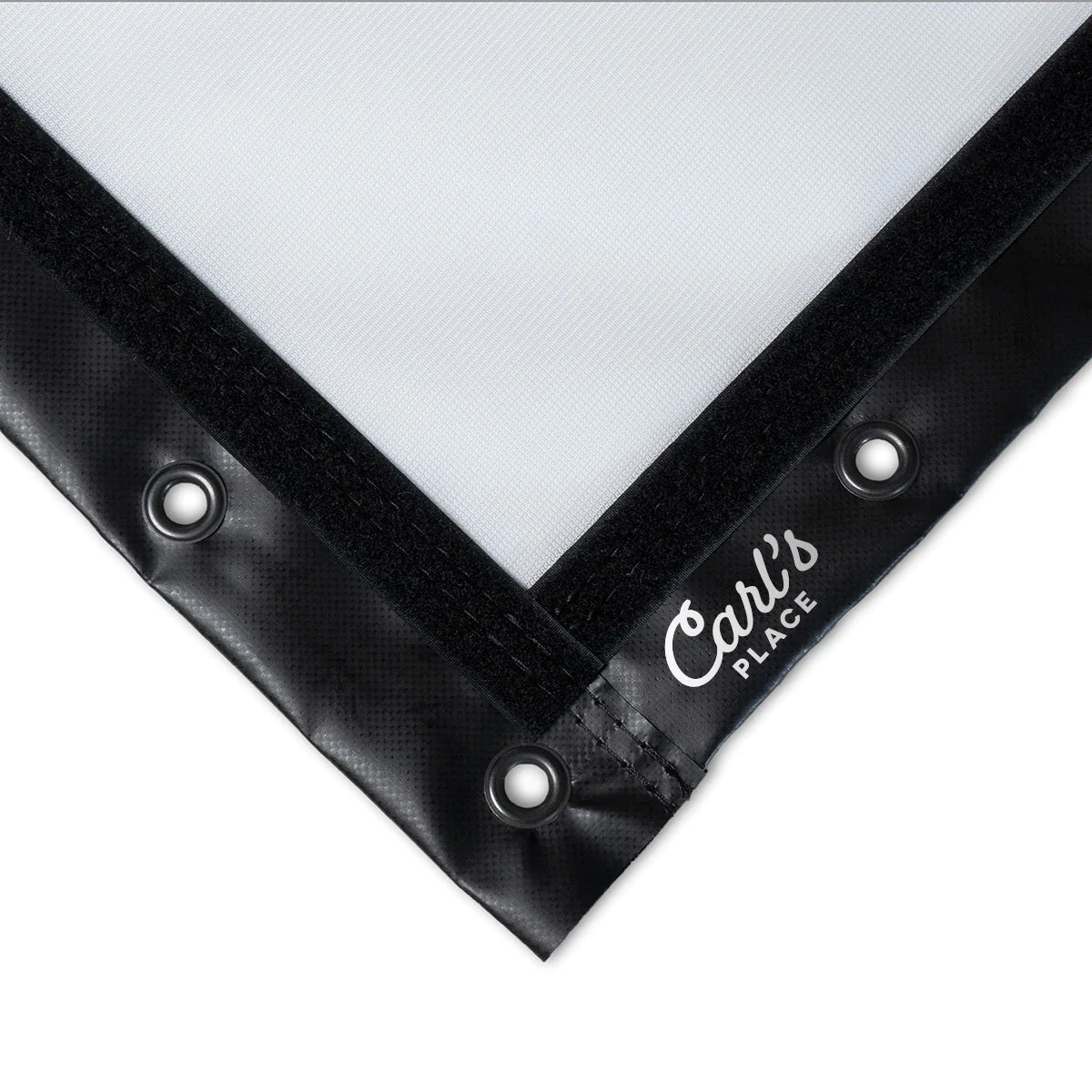 Carl's Place Preferred Impact Screen - classic with loop fastener finish