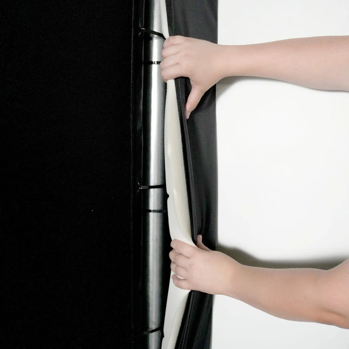 Carl's Place: Pro Golf Simulator Enclosure Kit with Impact Screen - foam padding