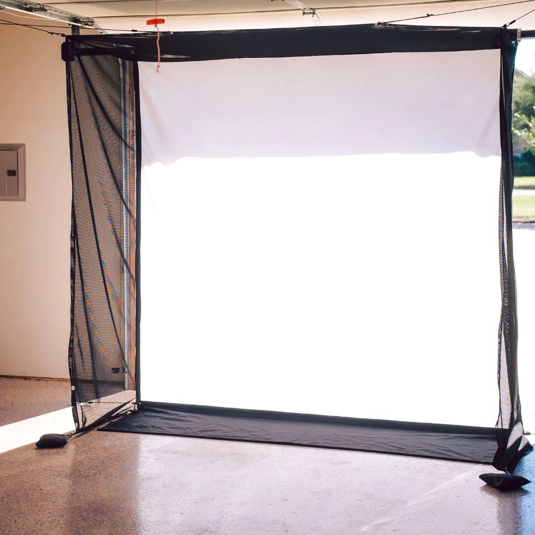 G-TRAK Retractable Golf Enclosure - Golf Simulators Direct