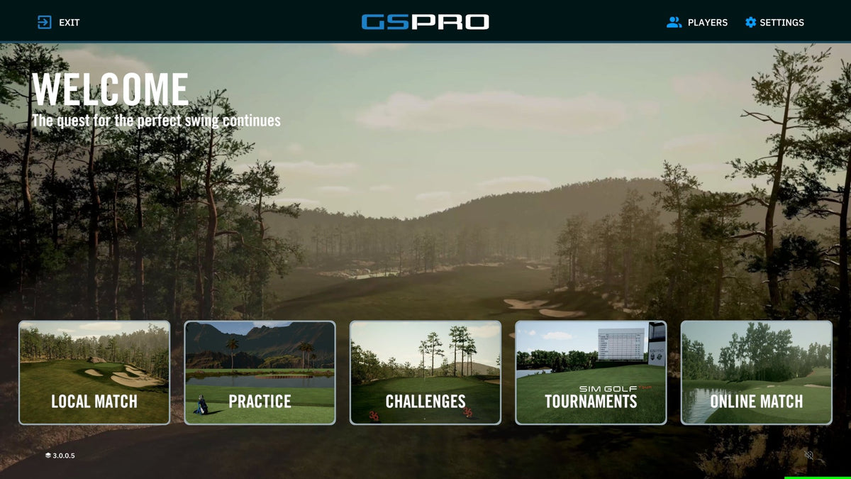 GSPro Subscription: 1 - Year - Golf Simulators Direct