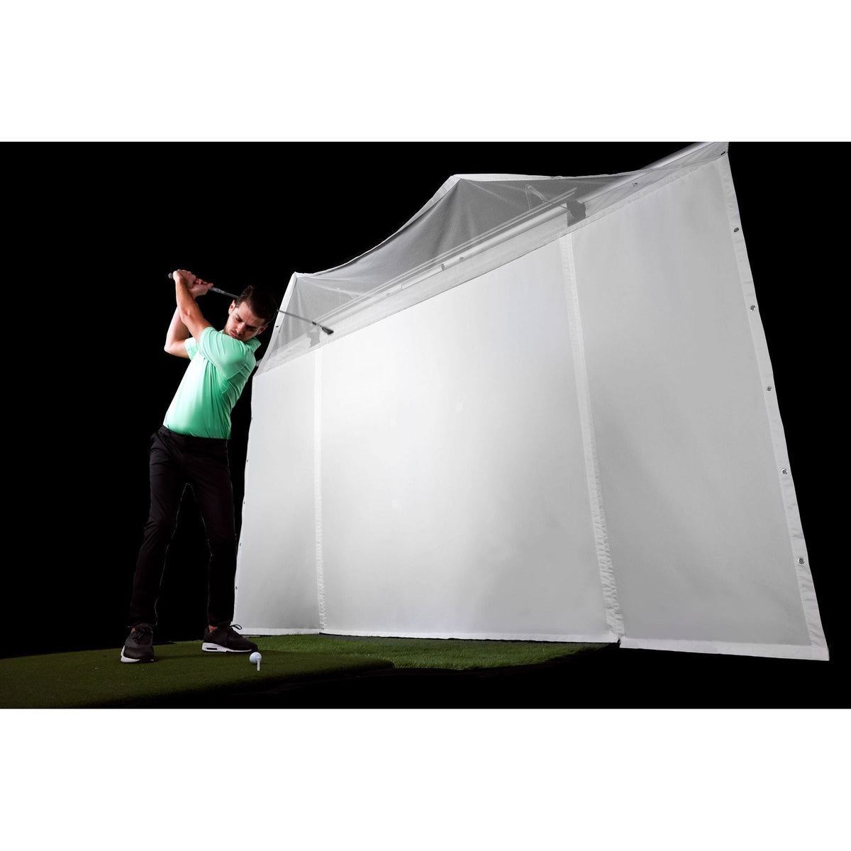 HomeCourse Retractable Golf ProScreen 180 - Golf Simulators Direct