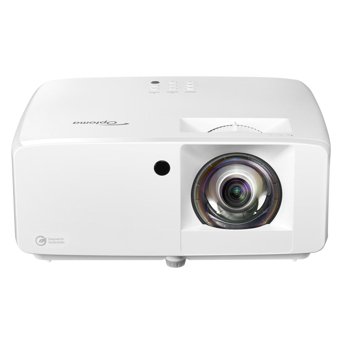 Optoma Technology UHZ35ST 3500-Lumen UHD 4K Short-Throw Laser DLP Projector - Golf Simulators Direct