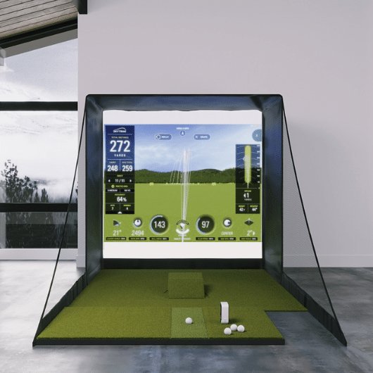 SIGPRO Professional Golf Simulator Enclosure - Golf Simulators Direct