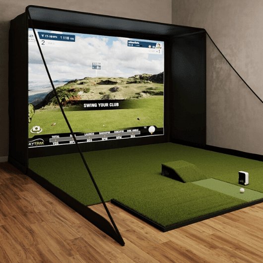 SIGPRO Professional Golf Simulator Enclosure - Golf Simulators Direct