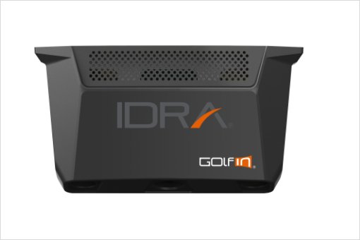 Top view of  IDRA II Launch Monitor -