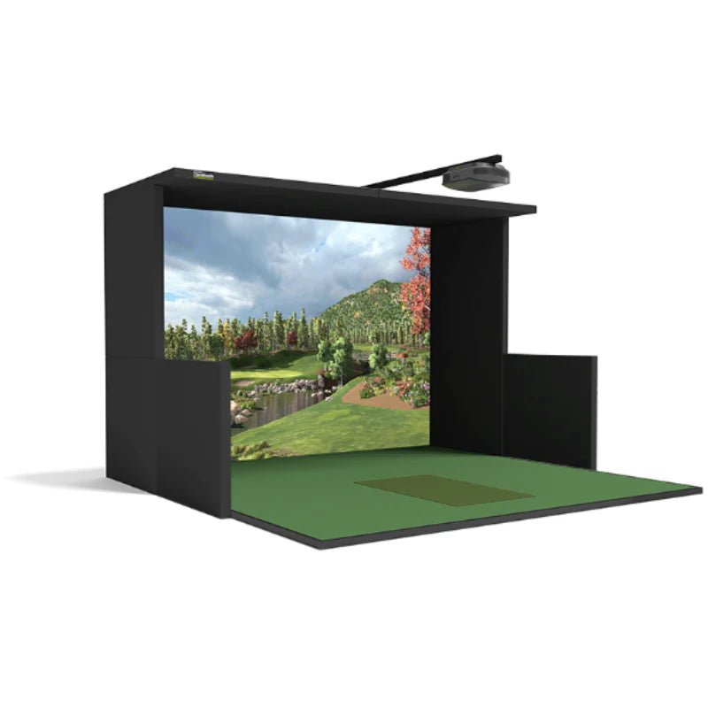 SimBooth 2 Golf Simulator Enclosure - Golf Simulators Direct