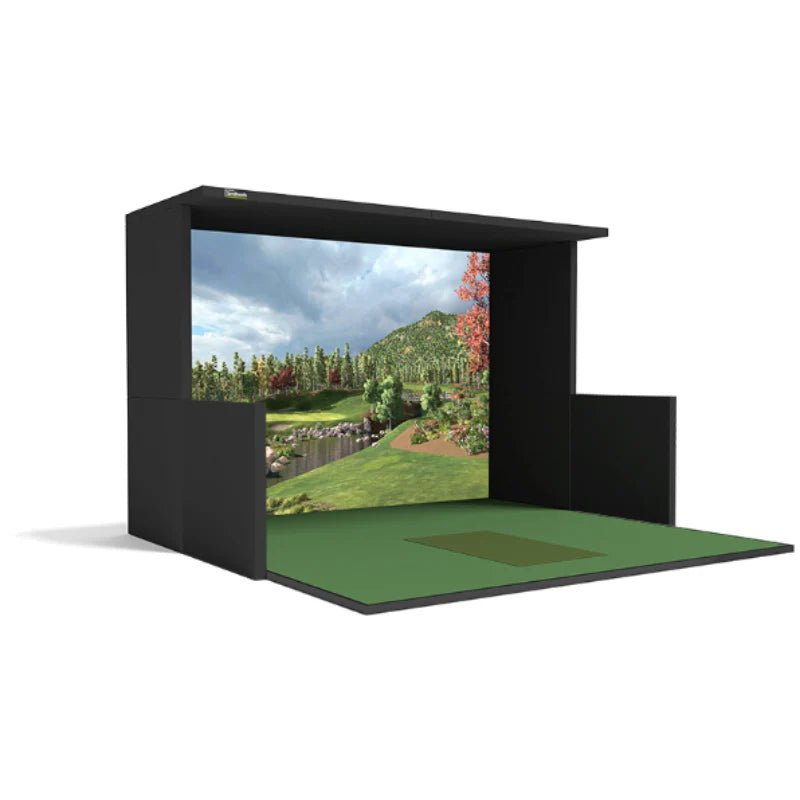 SimBooth 2 Golf Simulator Enclosure - Golf Simulators Direct