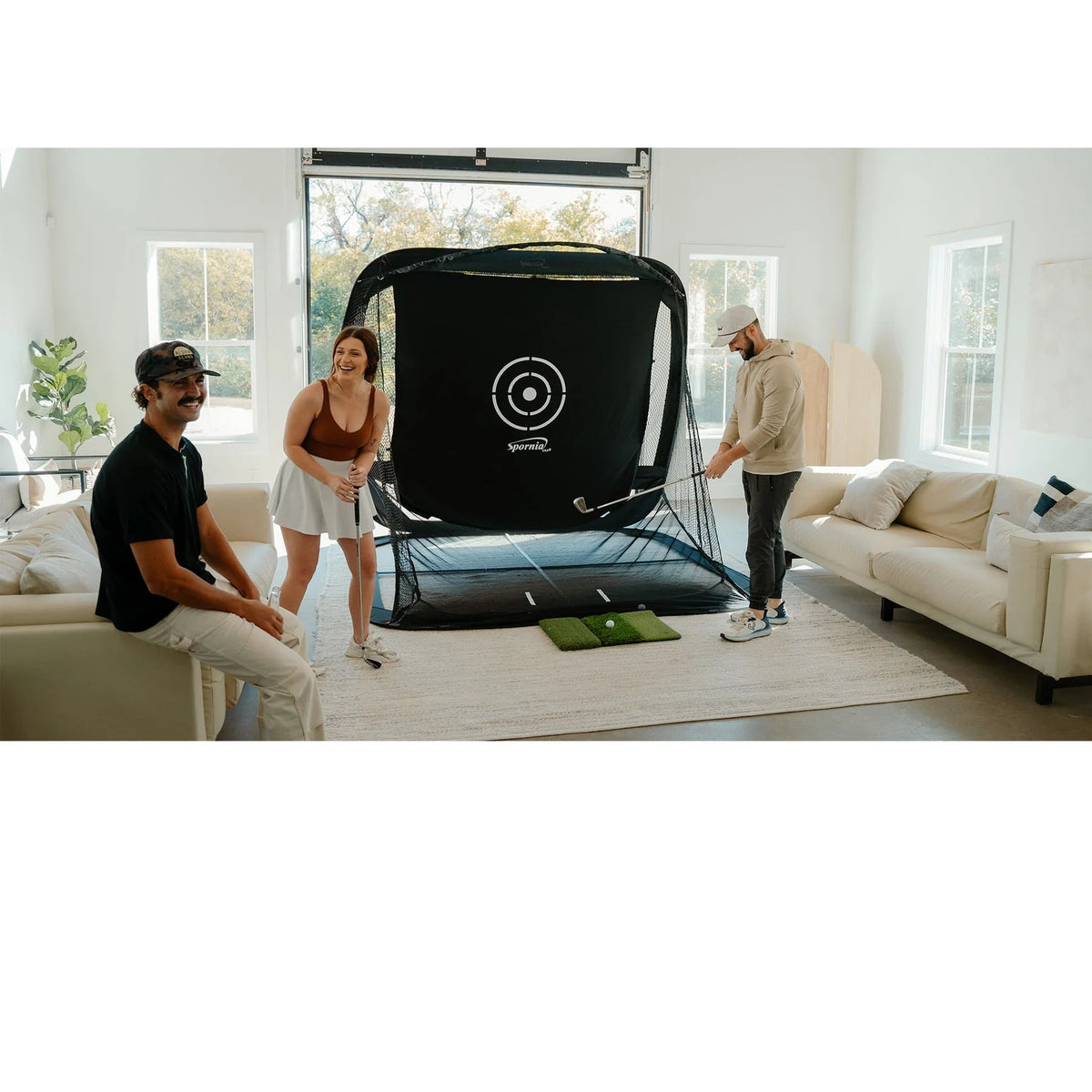 Spornia SPG-8 Golf Practice Net - XL Edition - Golf Simulators Direct