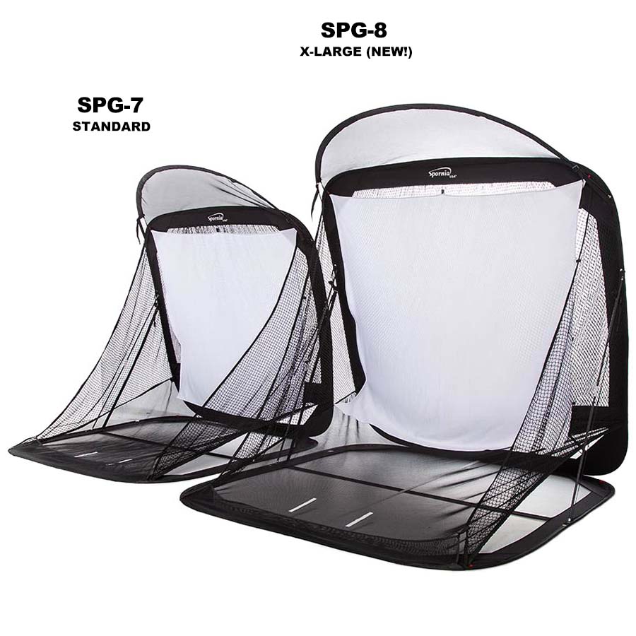 Spornia SPG-8 Golf Practice Net - XL Edition - Golf Simulators Direct