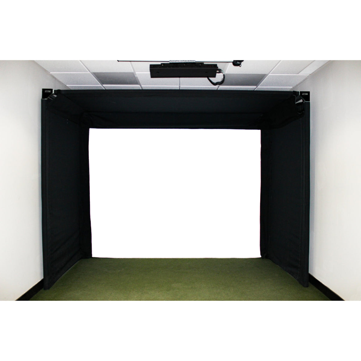 The SportScreen Parlour Series Golf Enclosure - Golf Simulators Direct