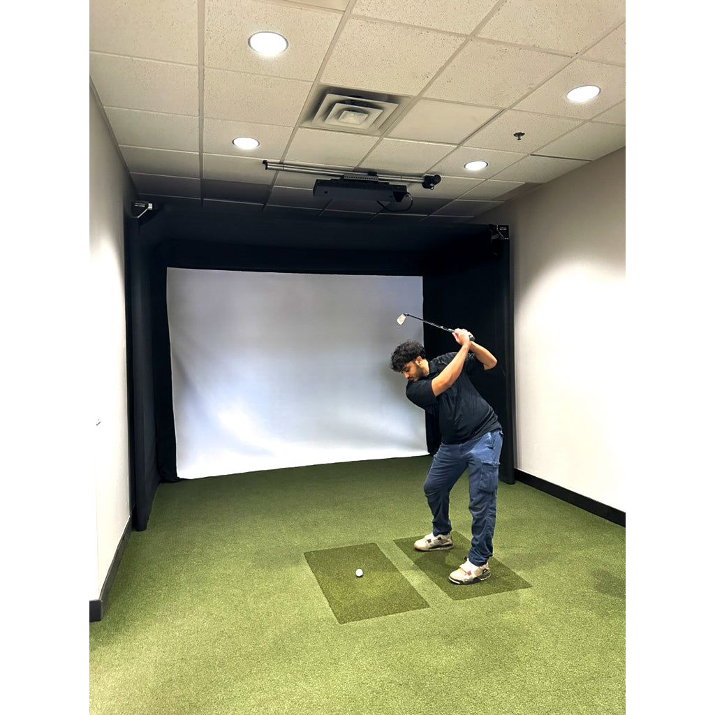 The SportScreen Parlour Series Golf Enclosure - Golf Simulators Direct
