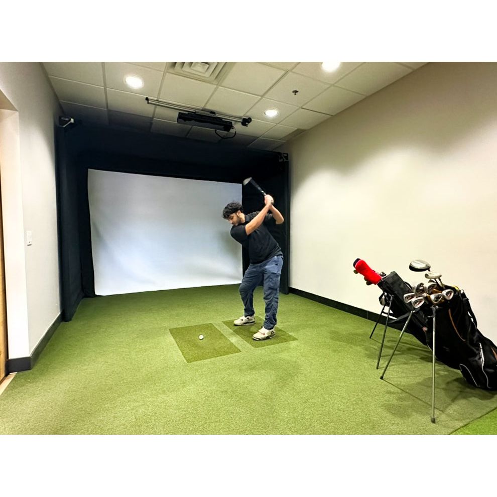 The SportScreen Parlour Series Golf Enclosure - Golf Simulators Direct
