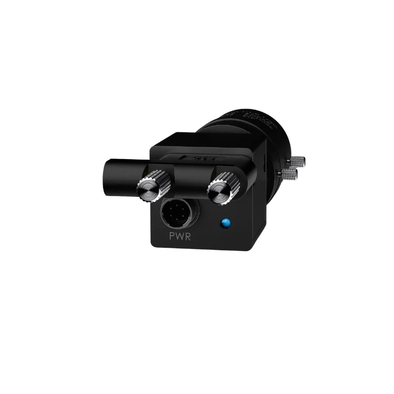 Close-up view of Uneekor Swing Optix power input