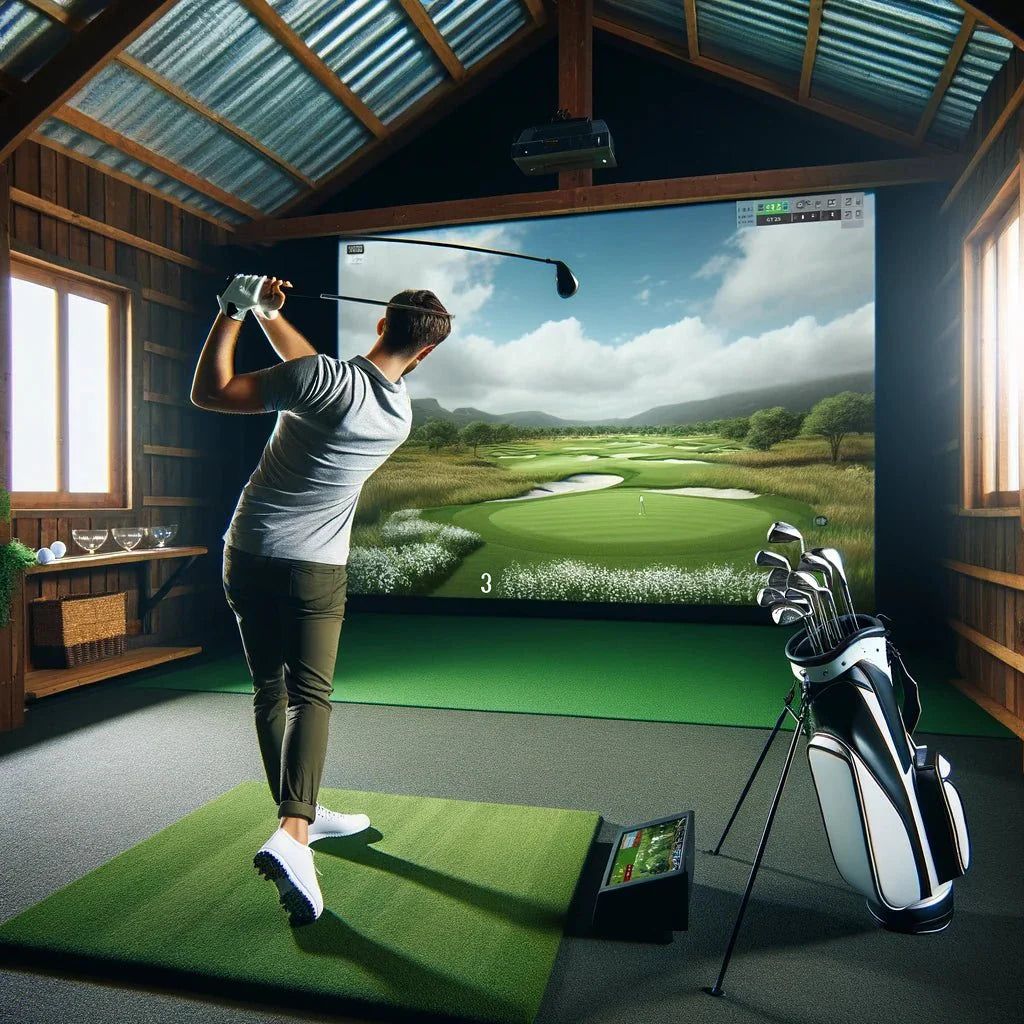 Golf Simulator Ruff The Ultimate Golf Simulator Man Cave Guide - Golf Simulators Direct