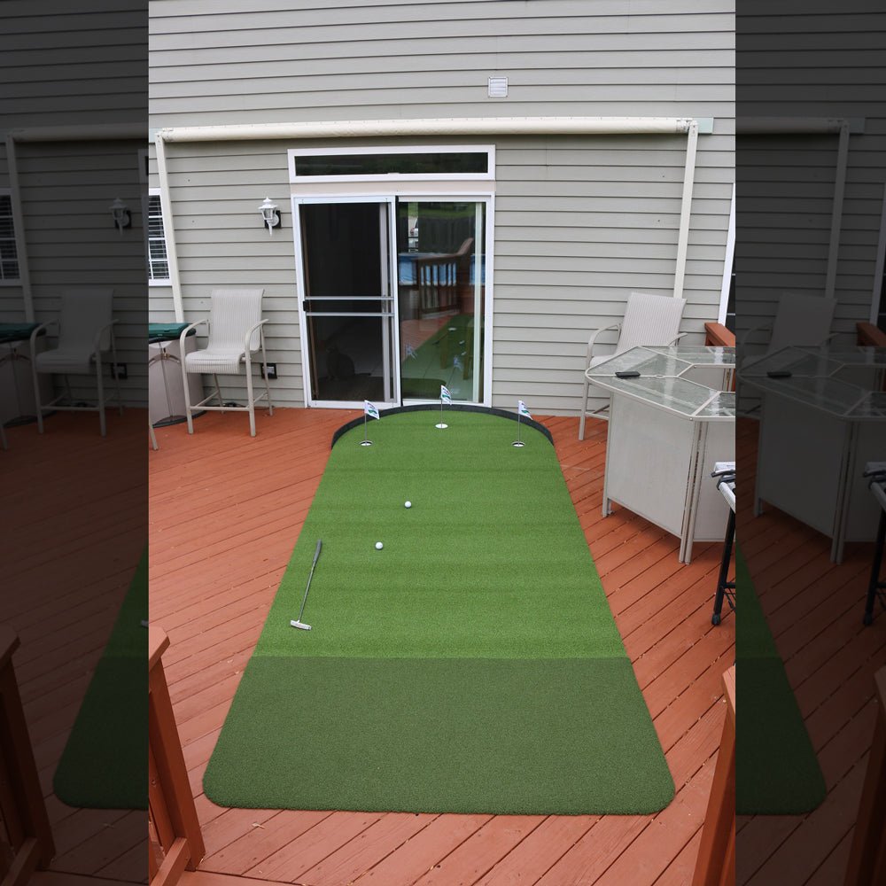 Big Moss Commander Patio Series: Putting and Chipping Green - Golf Simulators Direct