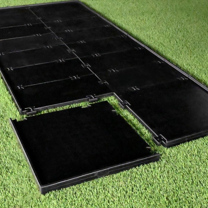 Carl&#39;s Hotshot Golf Mat Base - Golf Simulators Direct