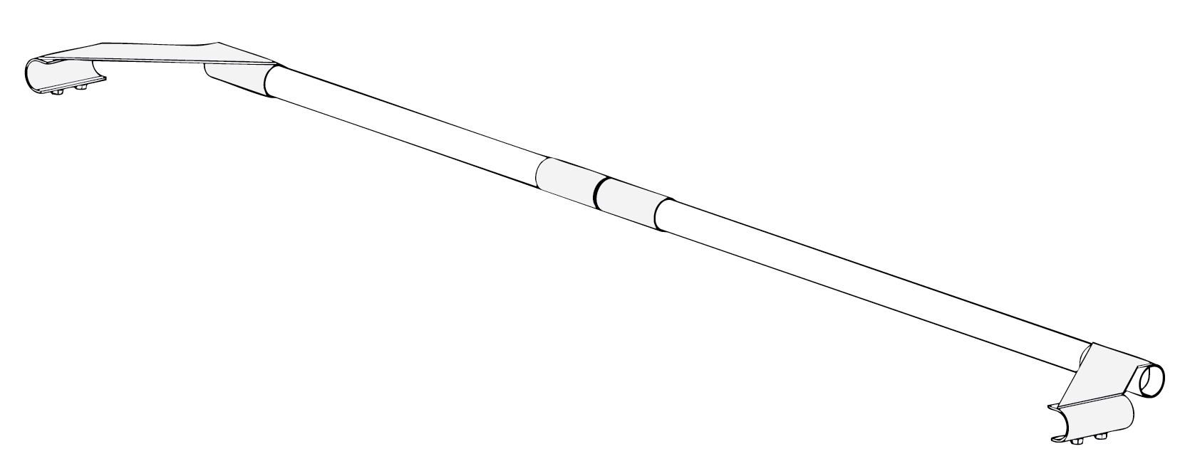 Carl's Place: Movable Ceiling Crossbar for Pro - Golf Simulators Direct