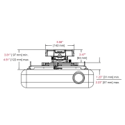 Drop-Mount Projector Mounting Kit - Golf Simulators Direct