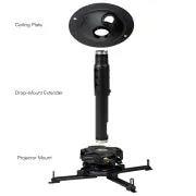 Drop-Mount Projector Mounting Kit - Golf Simulators Direct