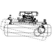 Drop-Mount Projector Mounting Kit - Golf Simulators Direct