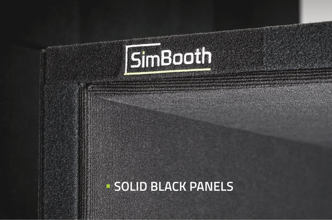 SimBooth 1 Complete Golf Enclosure - Golf Simulators Direct