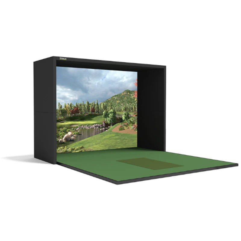 SimBooth 1 Complete Golf Enclosure - Golf Simulators Direct