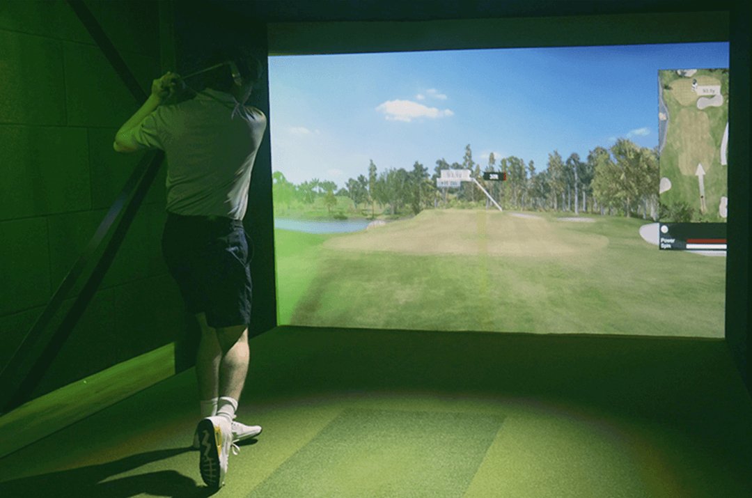 SimBooth 1 Complete Golf Enclosure - Golf Simulators Direct