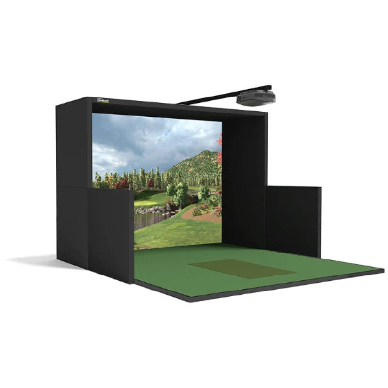 SimBooth 1 Complete Golf Enclosure - Golf Simulators Direct