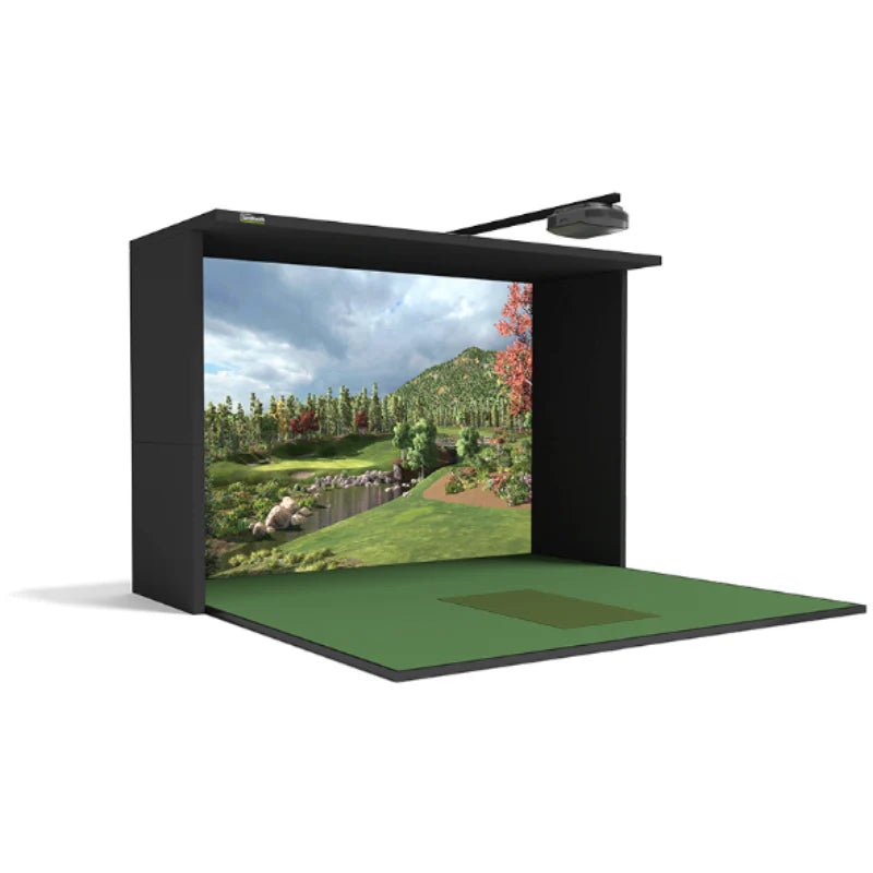 SimBooth 2 Golf Simulator Enclosure - Golf Simulators Direct