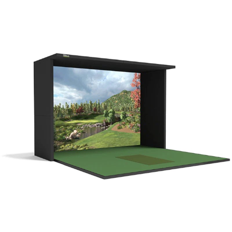 SimBooth 2 Golf Simulator Enclosure - Golf Simulators Direct