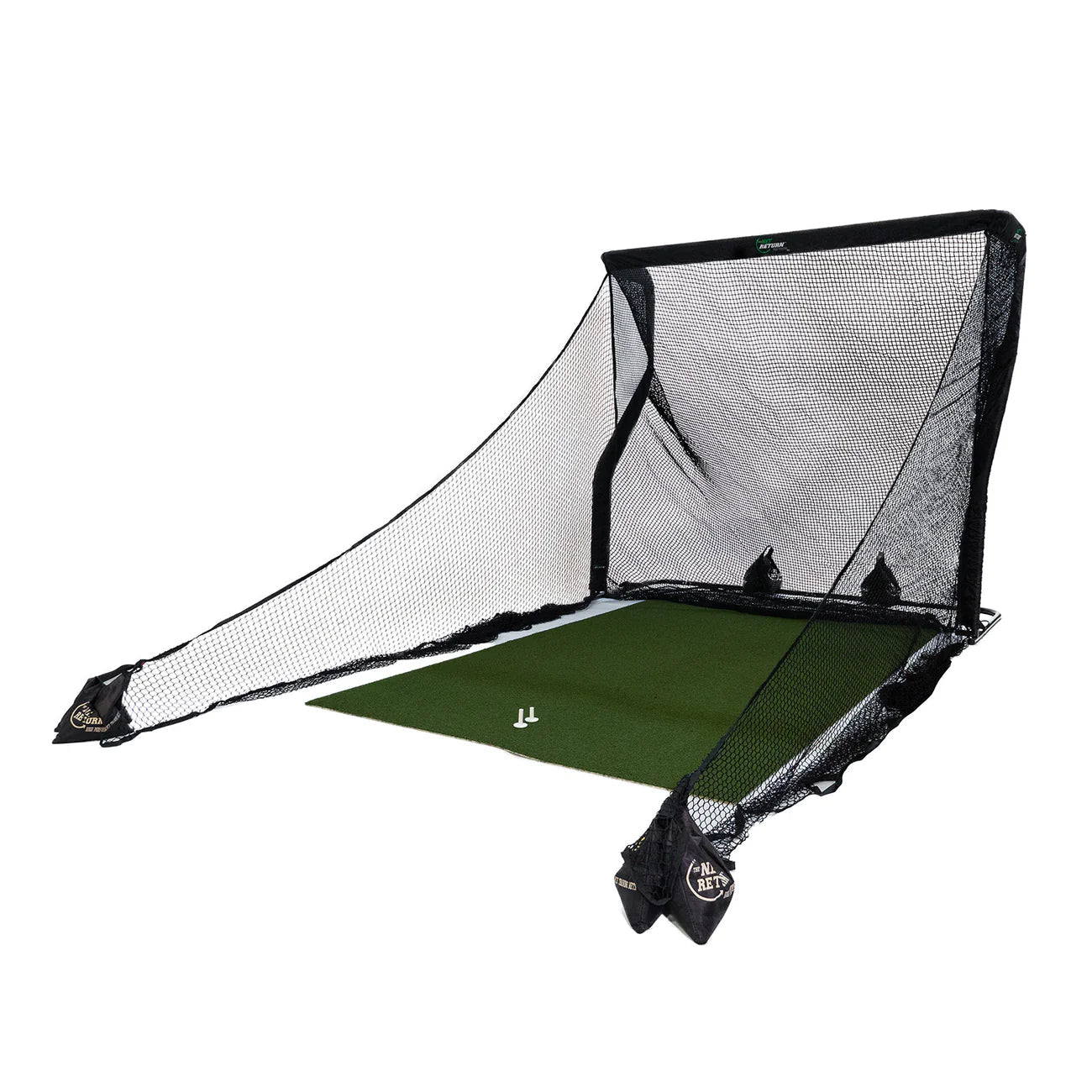 The Net Return: Pro 8 Golf Net and Mat - Golf Simulators Direct