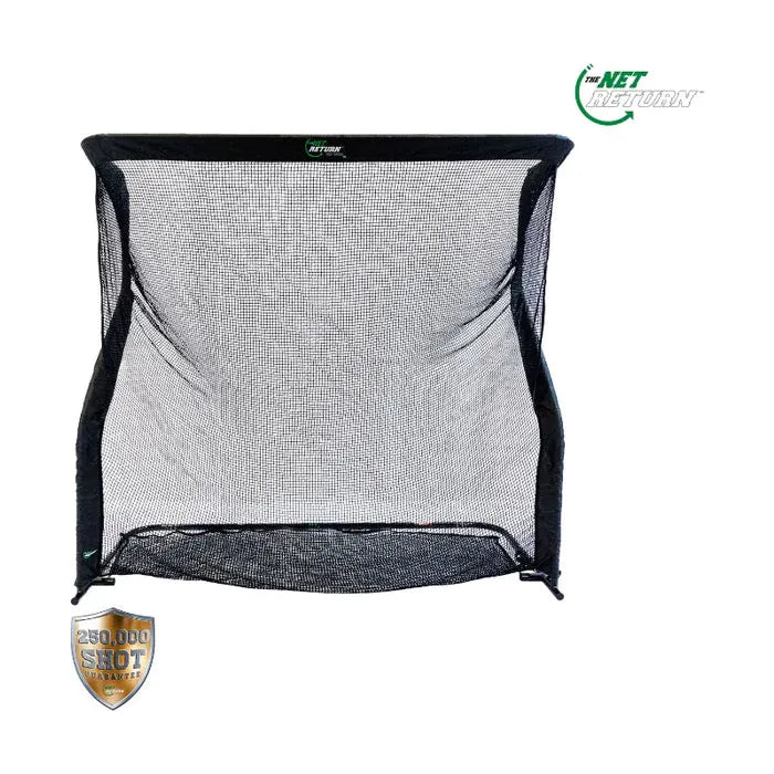 The Net Return: Pro Platinum Golf Net and Mat - Golf Simulators Direct