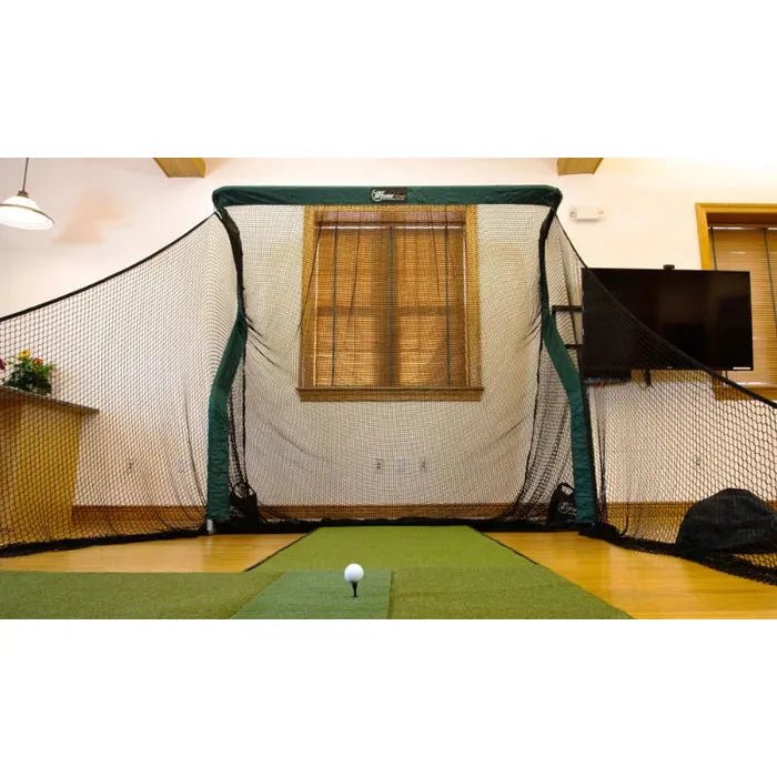 The Net Return: Pro Platinum Golf Net and Mat - Golf Simulators Direct