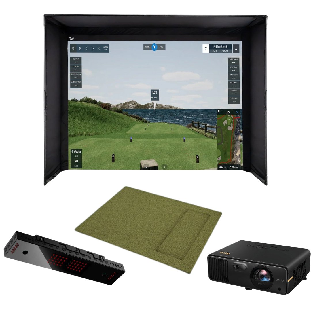 UNEEKOR EYE XO - GSD Full Golf Simulator Package - Golf Simulators Direct